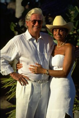 Klaus and Angelica Peters,
 owners of the Eco-Resort.