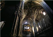 The organ at Plasencia New Cathedral